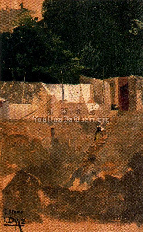 Via Margutta(Roma) - 伊格纳西奥·狄亚兹·奥拉诺